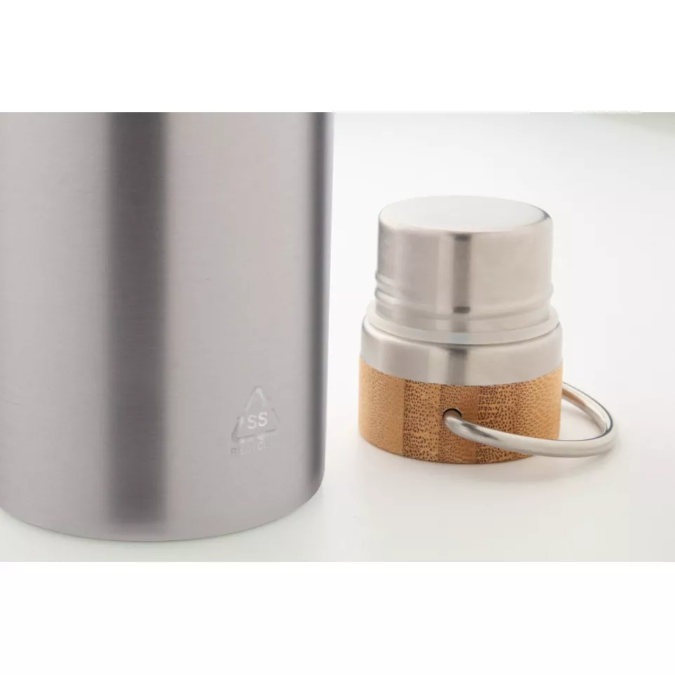 Ressobo argenté  Bouteille isotherme  