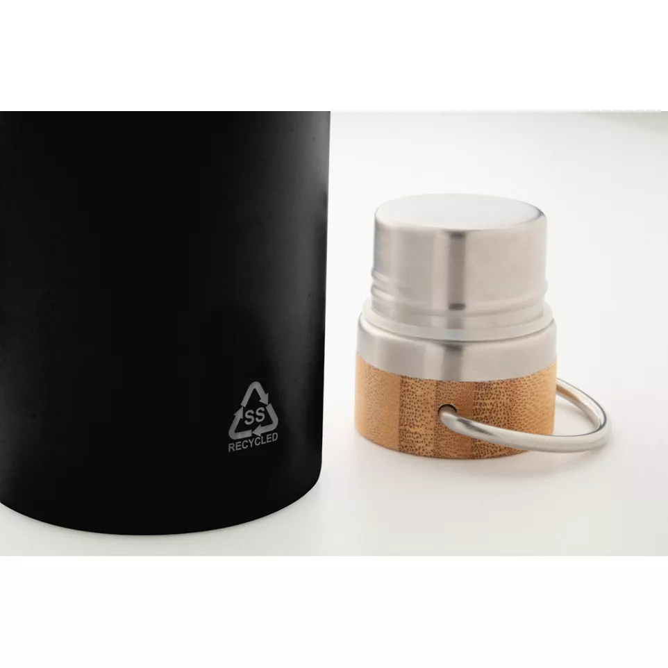 Ressobo noir  Bouteille isotherme  