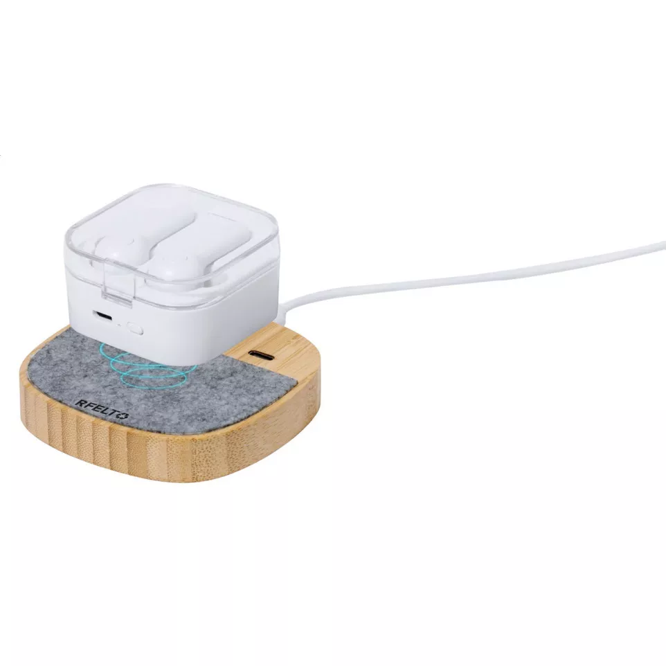 Mekens dark grey  wireless charger 