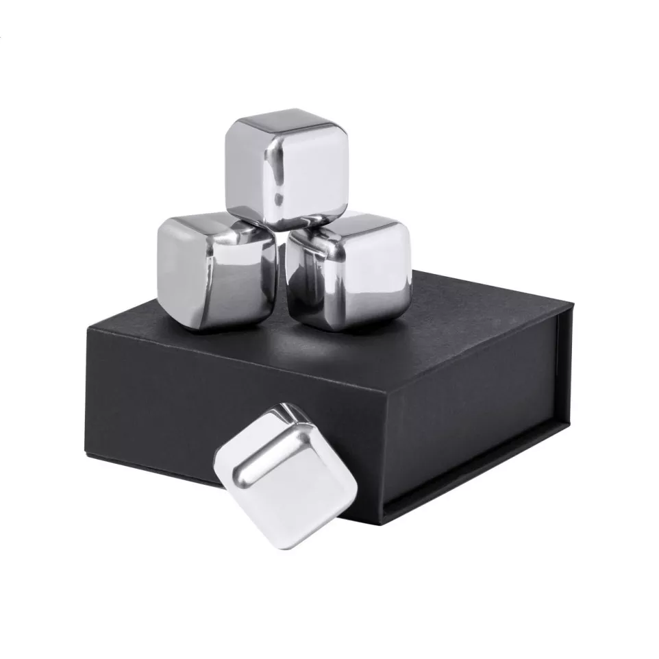 Arran argenté  set de glaçons 