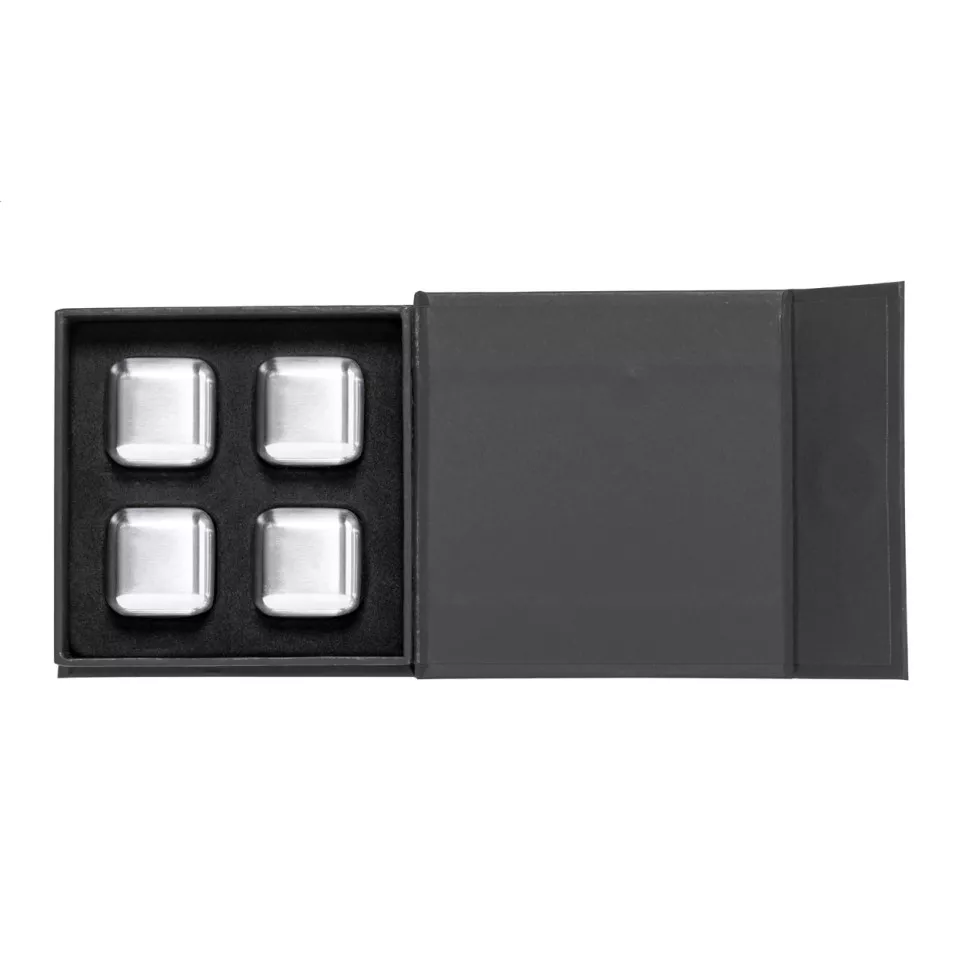 Arran argenté  set de glaçons 