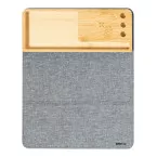 Atrova dark grey  wireless charger mousepad 