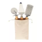 Bigaboo naturelle  set de service à pizza 