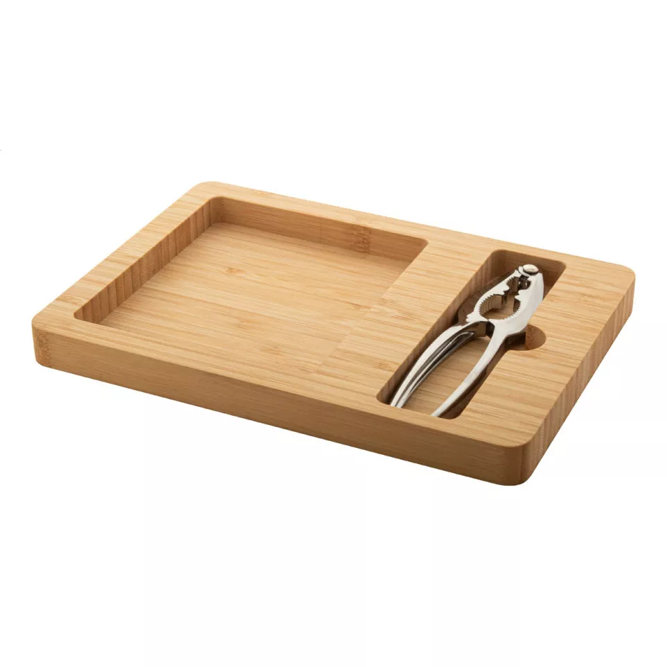 Valnott natural  nutcracker set 