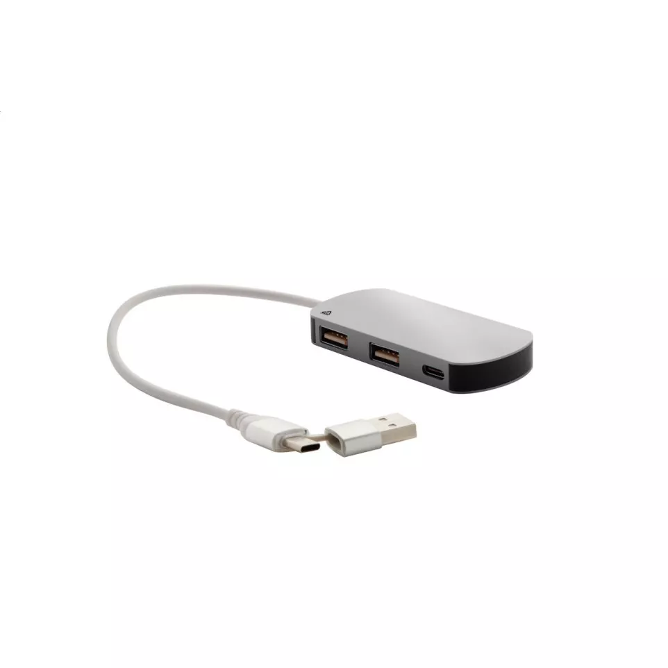 Raluhub silver  USB hub 