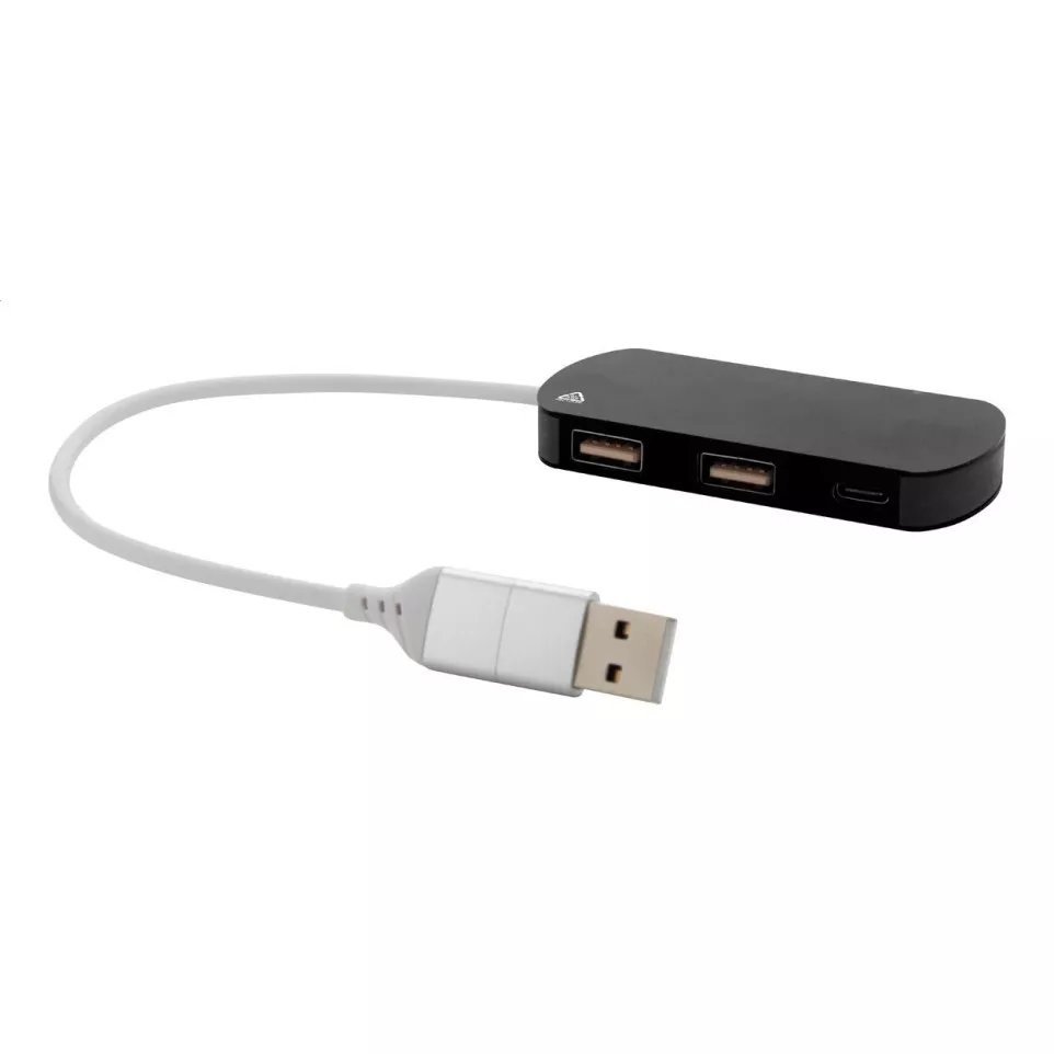 Raluhub zwart  USB hub 