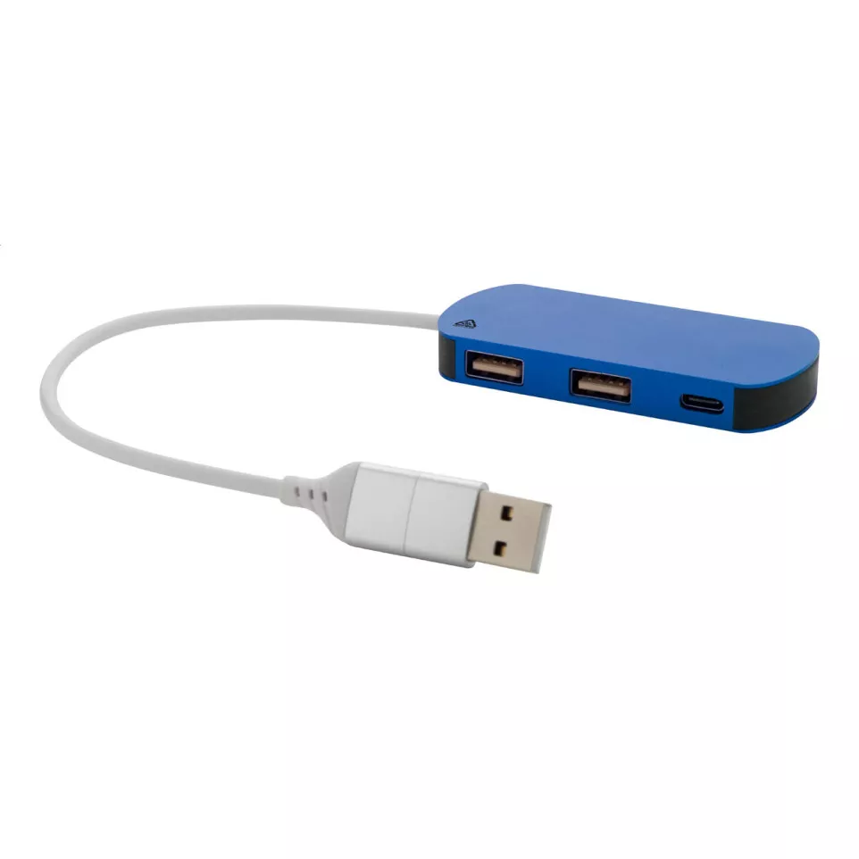 Raluhub blauw  USB hub 