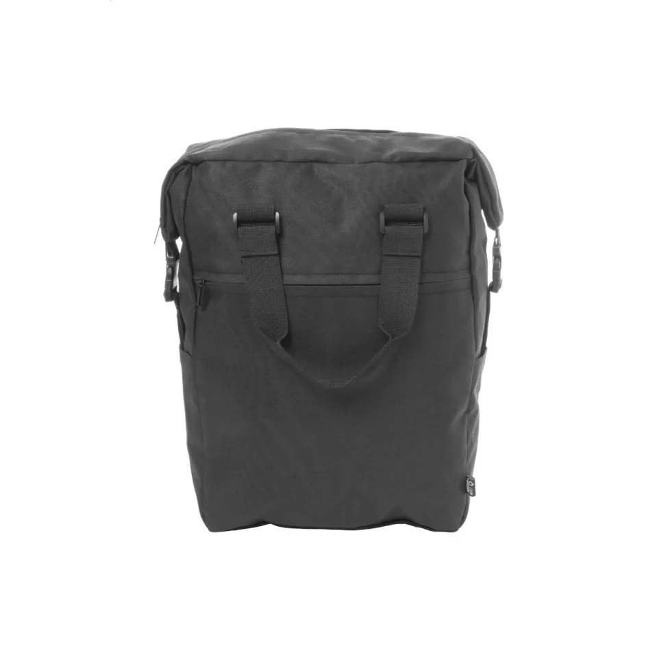 Ellison black  RPET backpack 