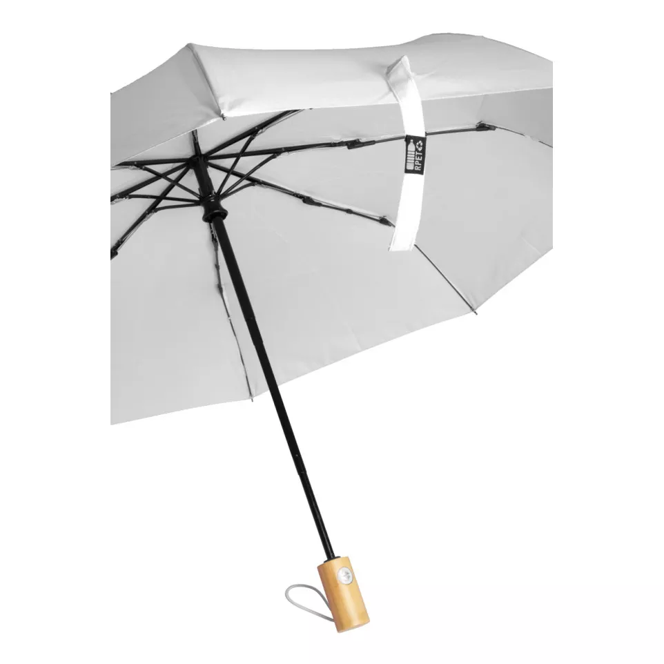 Kasaboo white  RPET umbrella 