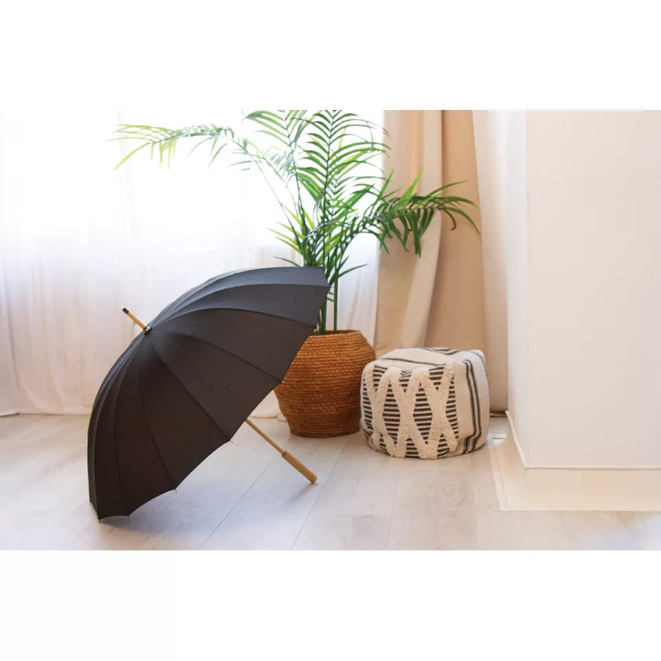 Takeboo black  RPET umbrella 