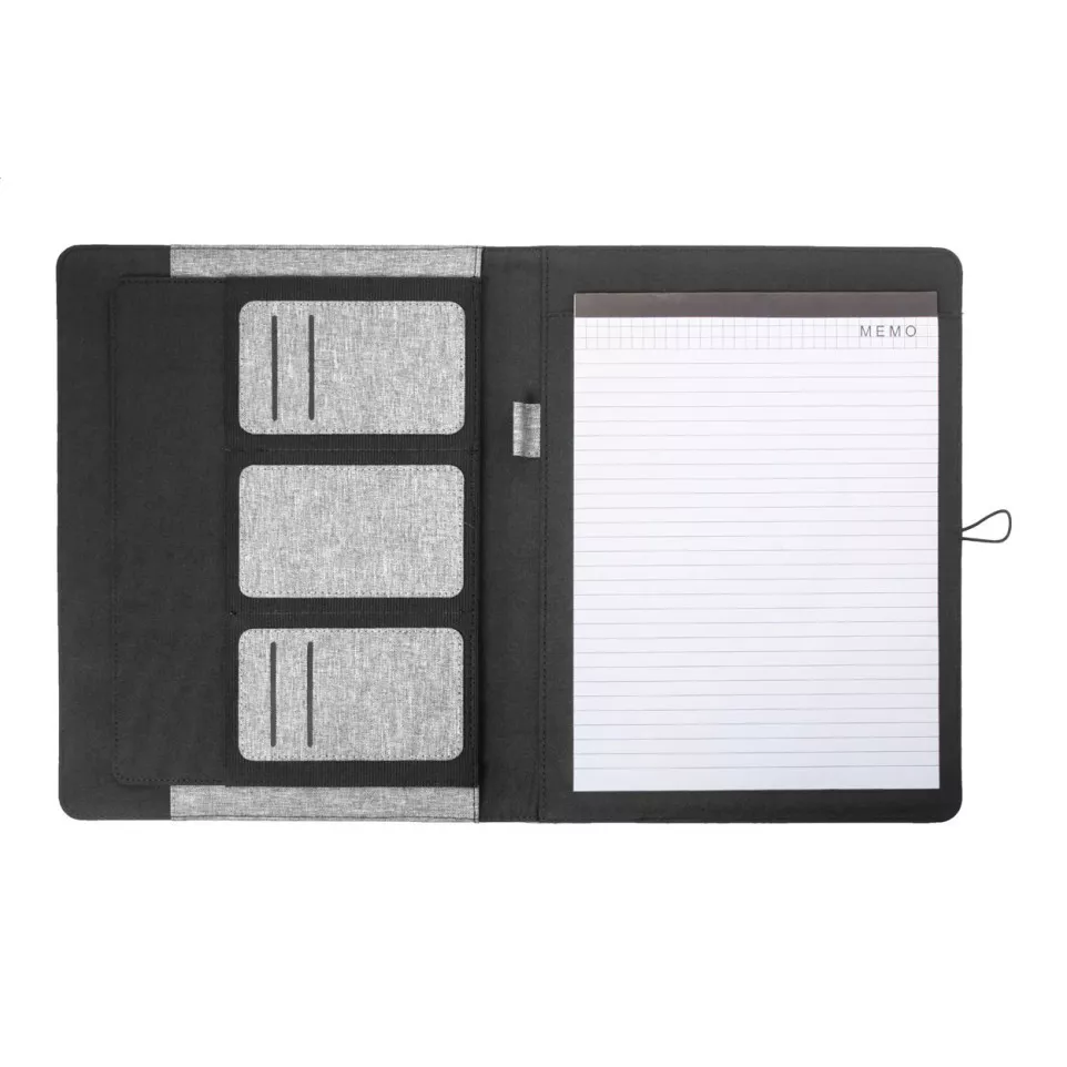 Shepherd A4 gris  Porte-documents RPET 