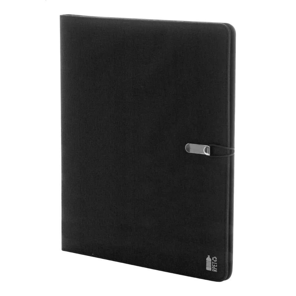Shepherd A4 black  RPET document folder 