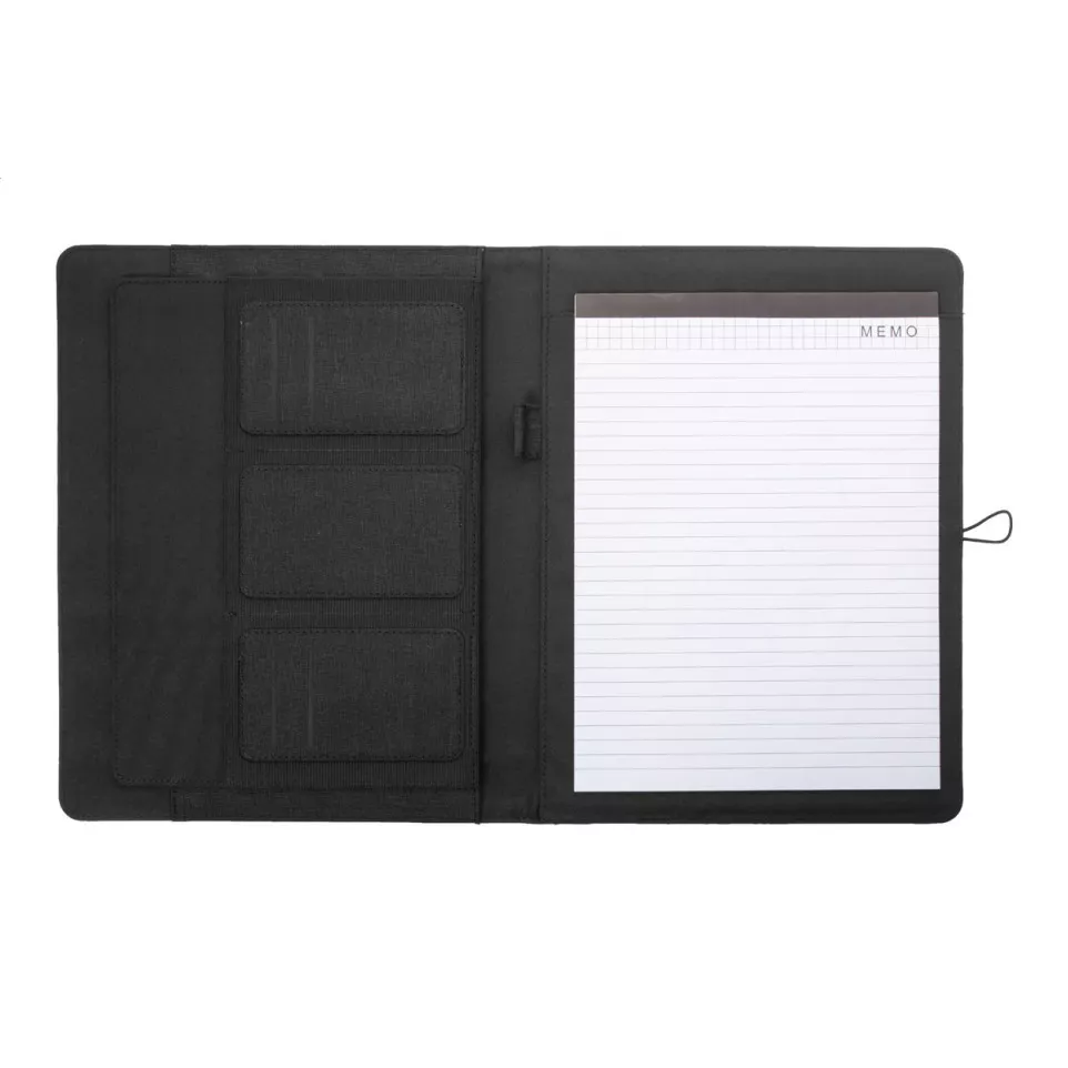 Shepherd A4 noir  Porte-documents RPET 