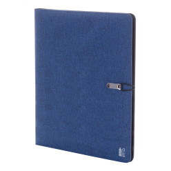 Shepherd A4 bleu  Porte-documents RPET 