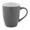 Gaia gris foncé blanc mug  