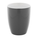 Gaia dark grey white mug 