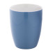 Gaia bleu clair blanc mug  