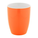 Gaia orange blanc mug  