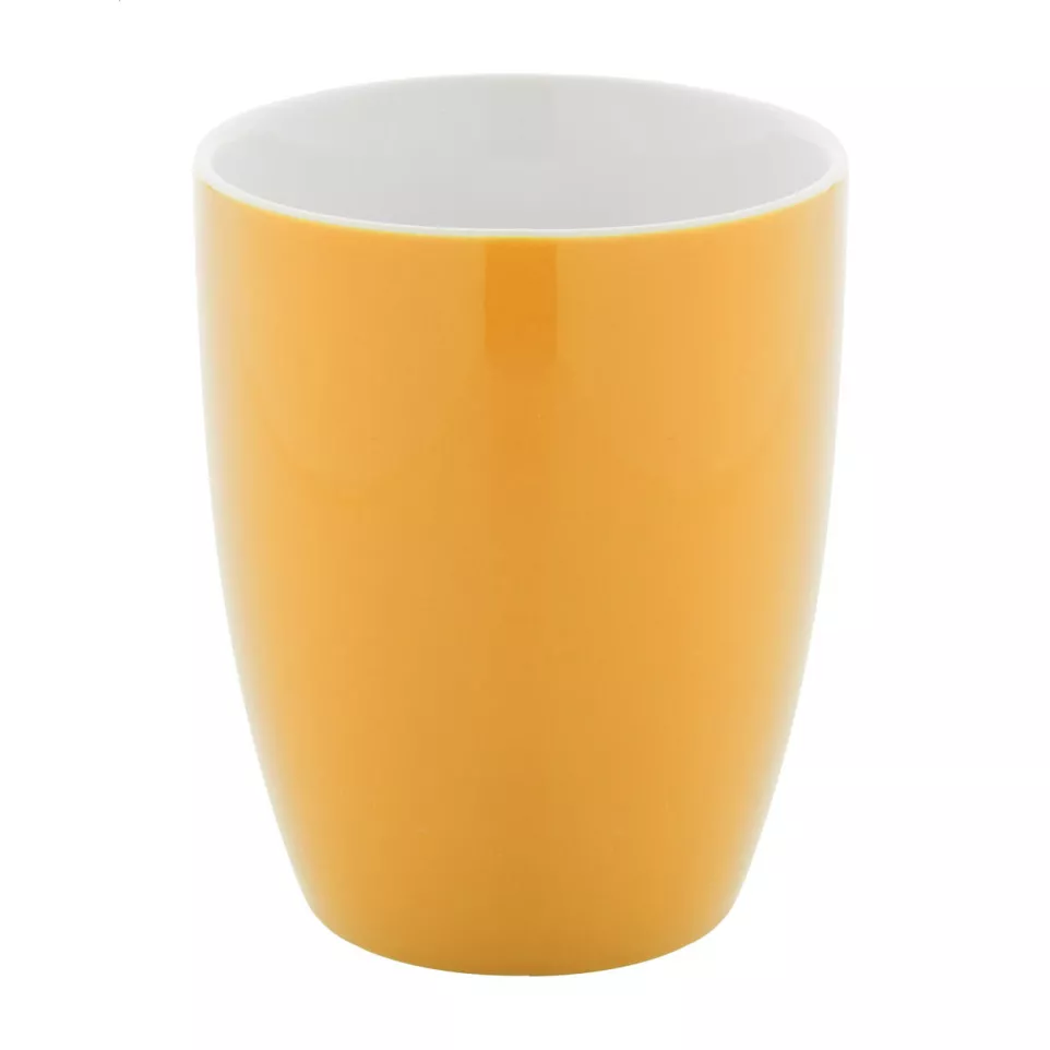 Gaia jaune blanc mug  