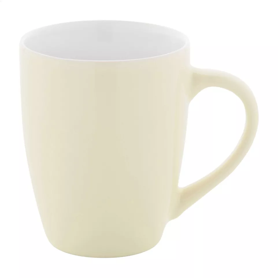 Gaia natural white mug 