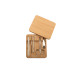 Manoky natural  bamboo manicure set 