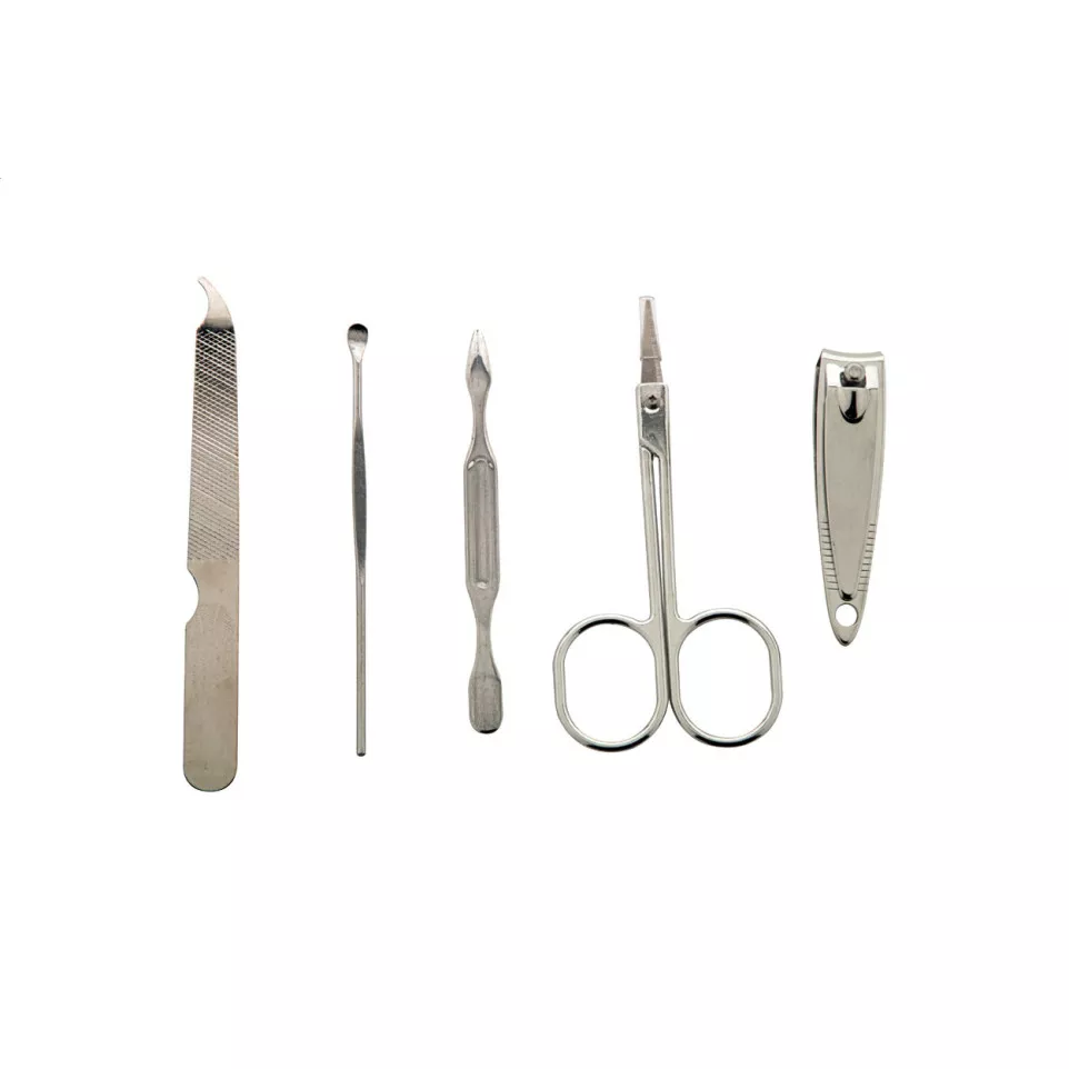 Manoky natural  bamboo manicure set 