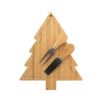 Jarlsberg natural  Christmas cheese knife set 