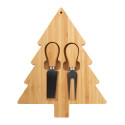 Jarlsberg naturelle  set Noël de couteaux à fromage  