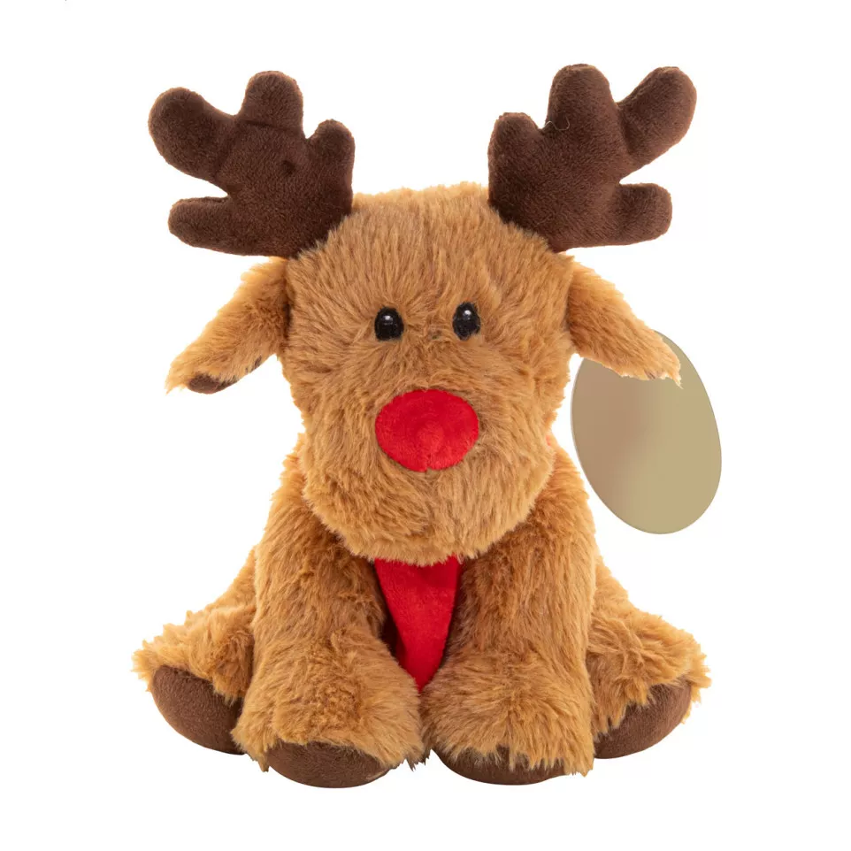 Nordeer marron  peluche renne RPET 