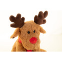 Nordeer marron  peluche renne RPET 