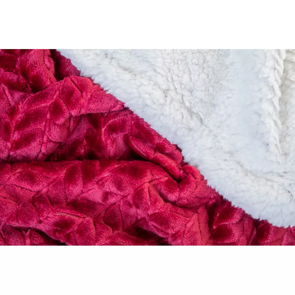 Foglio bordeaux  couverture RPET 