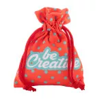 SuboGift S rouge  sac cadeau personnalisé, petit 