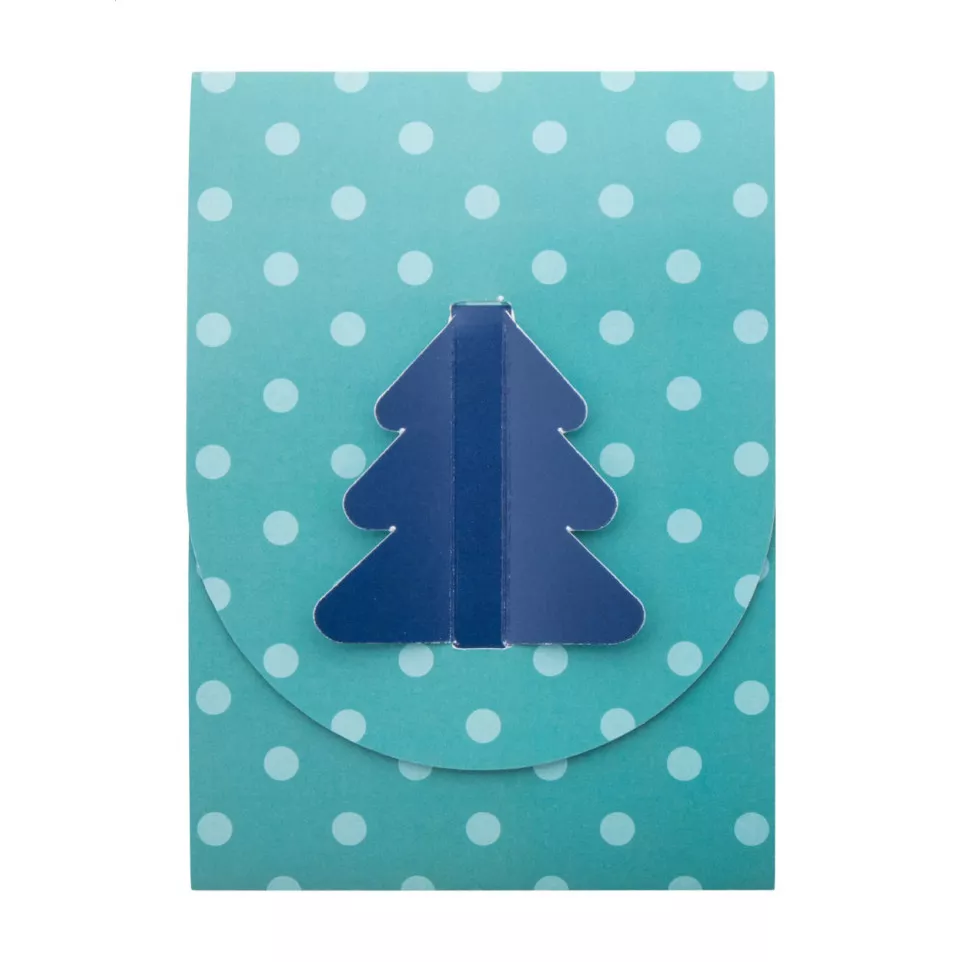 Creax Max blanc  Carte de Noël 