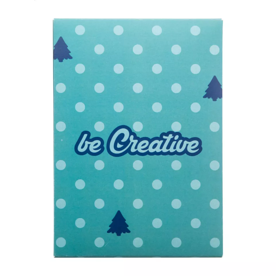 Creax Max blanc  Carte de Noël 