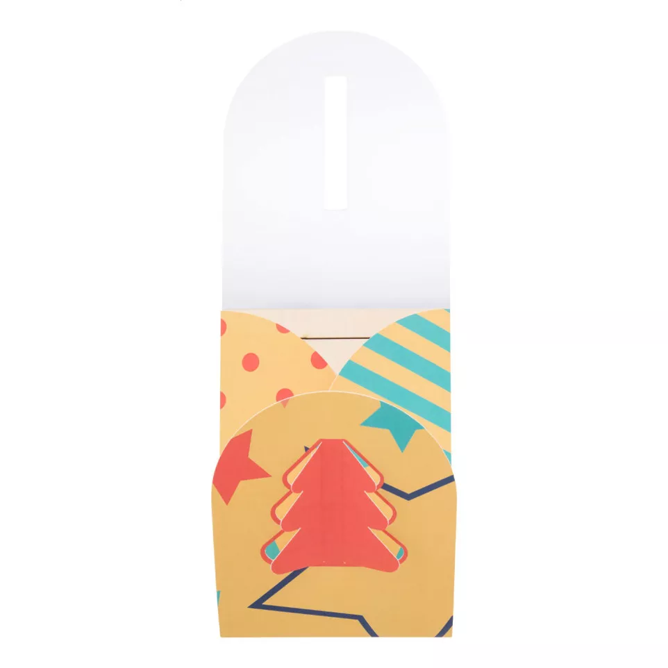 Creax Max blanc  Carte de Noël 