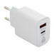 Recharge blanc  Chargeur mural USB RABS 