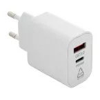 Recharge blanc  Chargeur mural USB RABS 