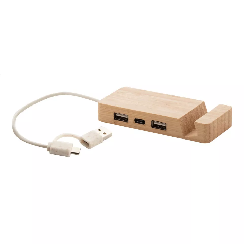 Mobaru natuurlijk  USB hub 