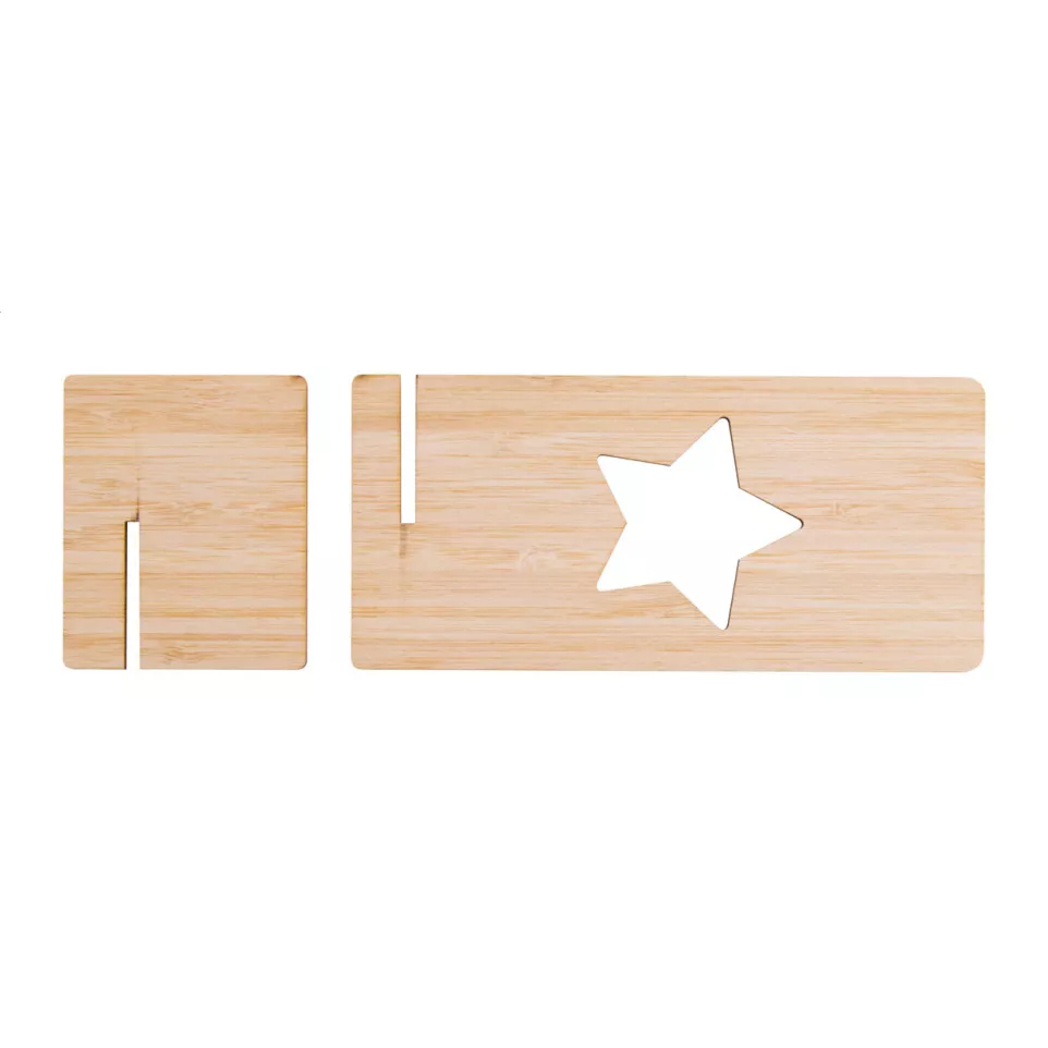 Kannykka natural  mobile holder, star 
