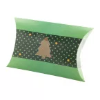 CreaBox Pillow Xmas M blanc  boite en forme de petit coussin 