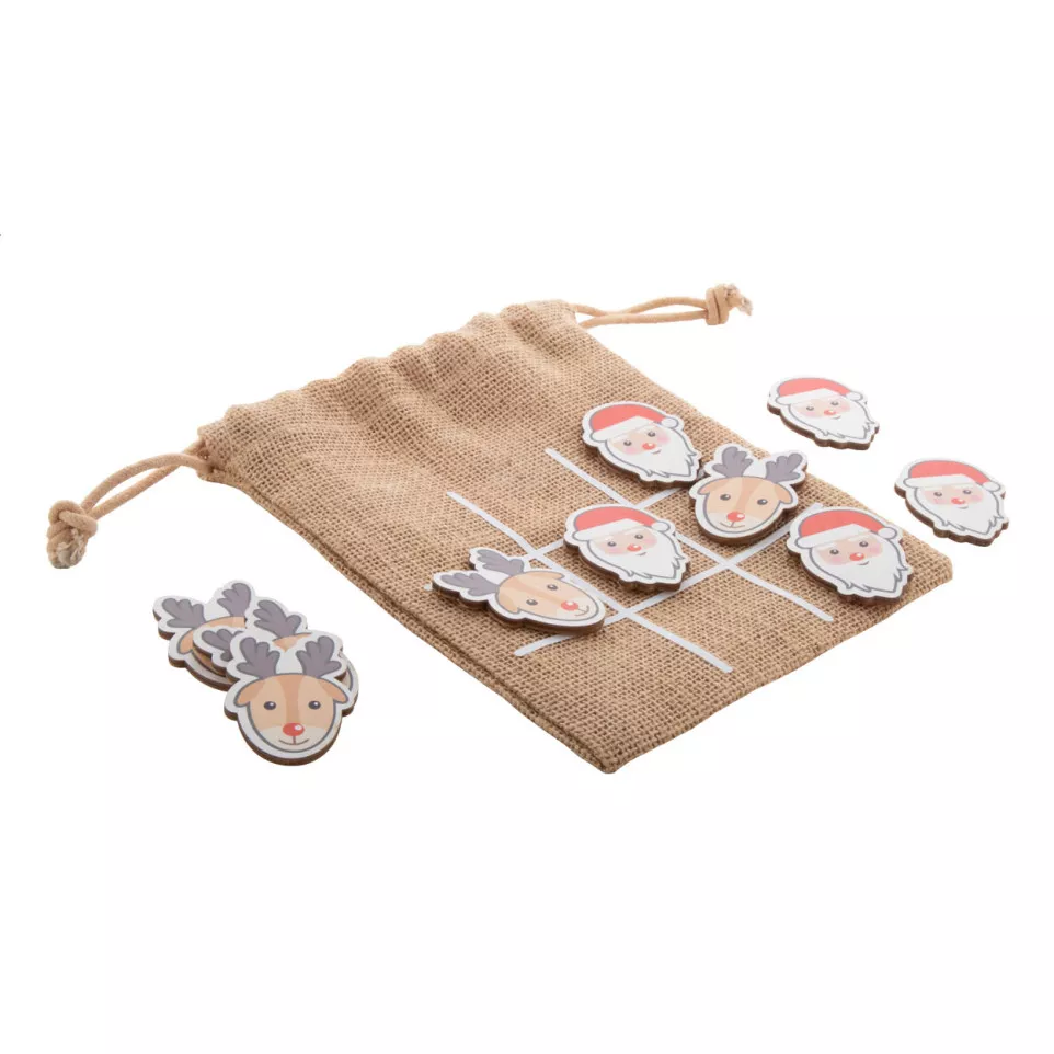 Juxo natural  Christmas tic-tac-toe,...