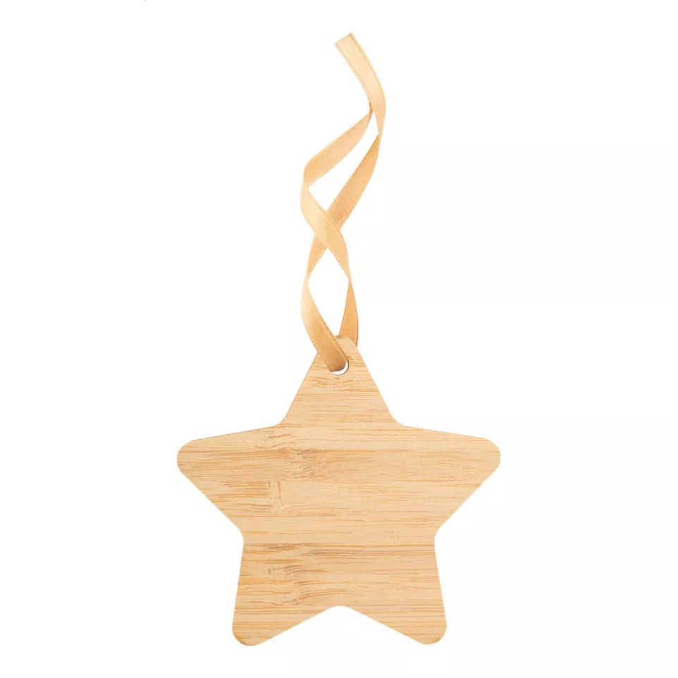 BooCard natuurlijk  Kerstkaart, ster 