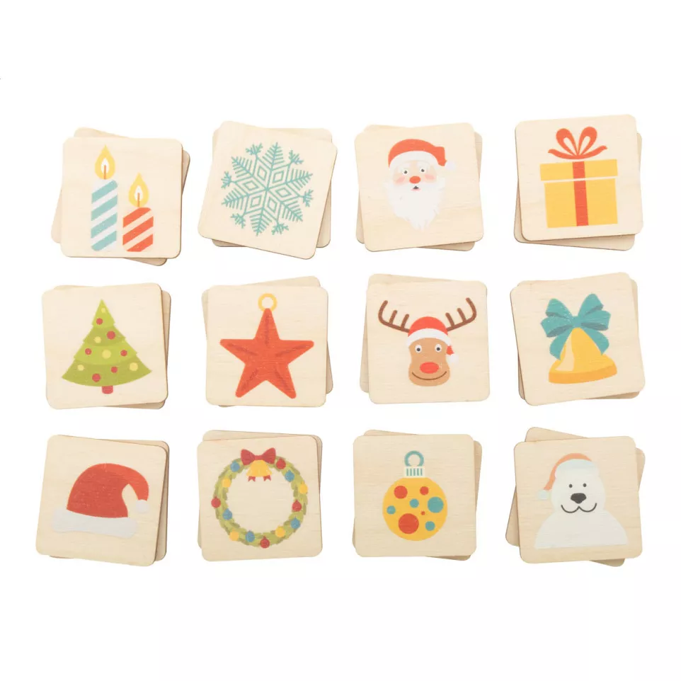 Immermor Xmas natural  memory game 