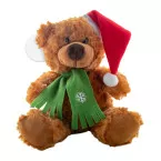 Ursus brown red plush teddy bear 