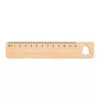 Lopsmarka natural  bamboo ruler, bell 