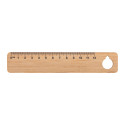 Lopsmarka natural  bamboo ruler, ball 