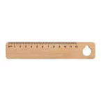 Lopsmarka natural  bamboo ruler, ball 