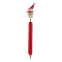 Göte rouge  stylo Père Noël 