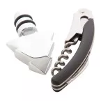 Glögg silver black wine set 