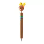 Göte marron  stylo à bille renne 